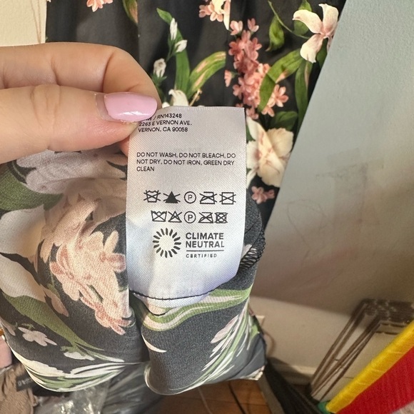 NWT Reformation Cassis Silk Dress - Picture 9 of 10